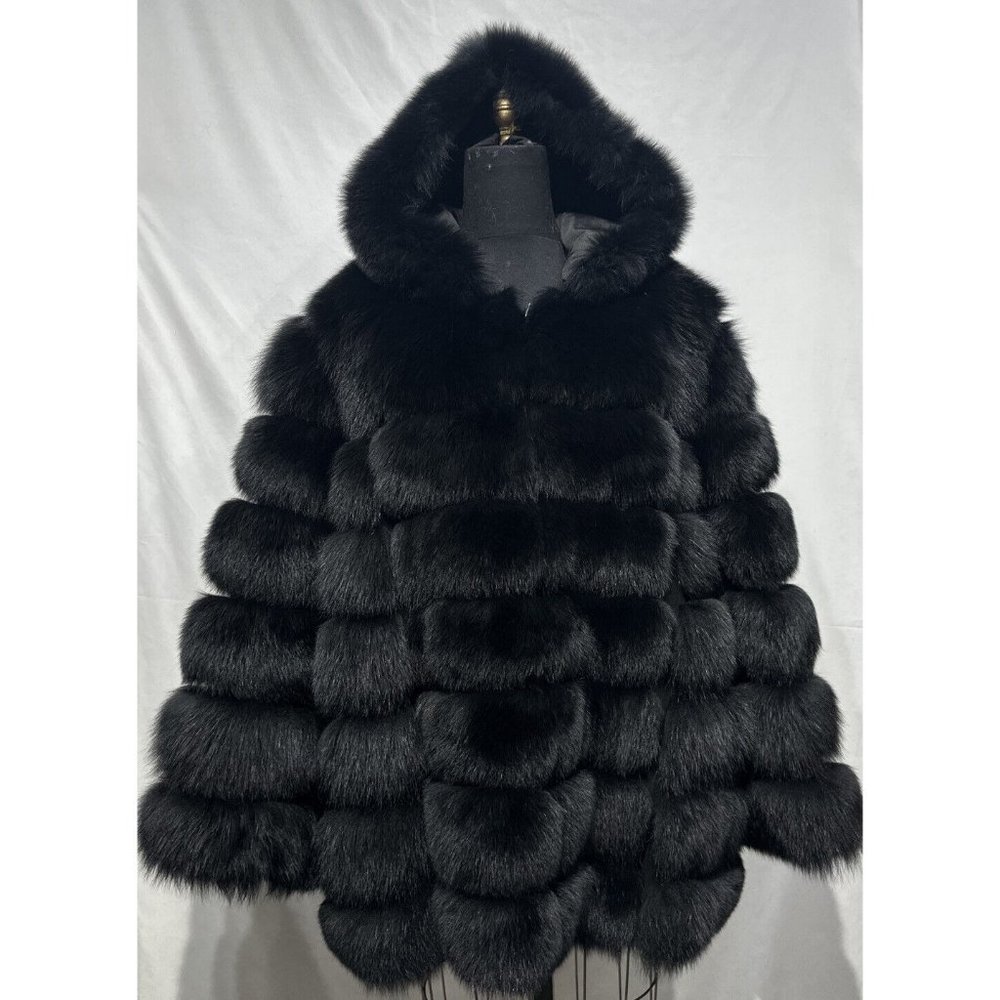 Black Fox Jacket / Vest (117085)